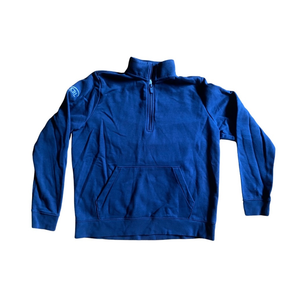Nike Blue Quarter-Zip Sweater